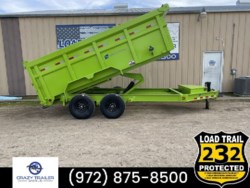 New 2024 Load Trail DL 83X14 High Side Dump Trailer 14K GVWR available in Ennis, Texas
