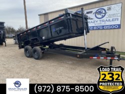New 2024 Load Trail DL 83X16  High Side Dump Trailer 14K  GVWR 7Ga Floor available in Ennis, Texas