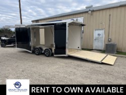 New 2024 Stealth 8.5X20 Extra Tall All Aluminum Enclosed Car Hauler available in Ennis, Texas
