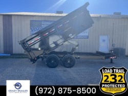 New 2024 Load Trail DL 83X14x4 Heavy Duty High Side Dump Trailer 14K GVWR available in Ennis, Texas