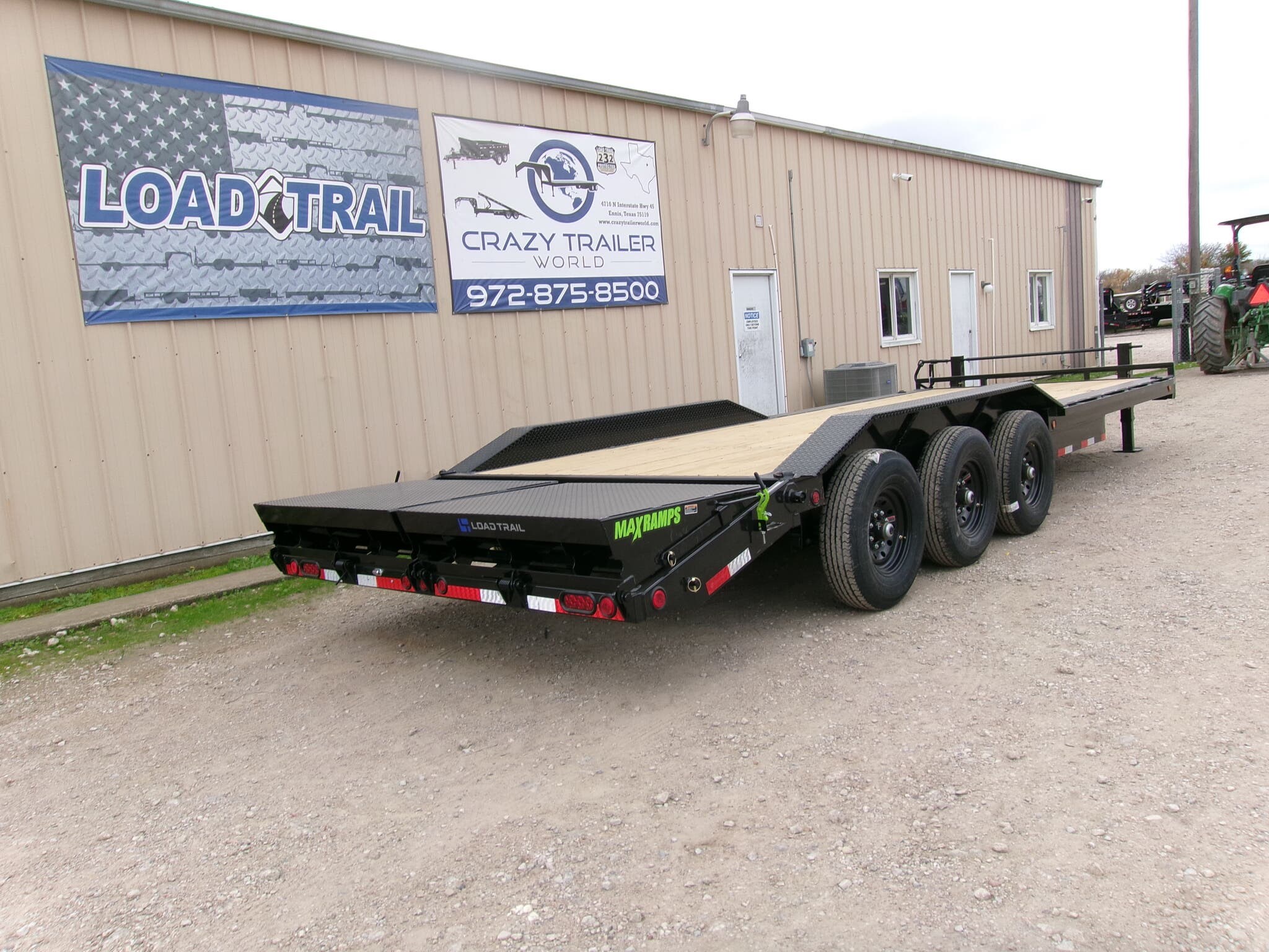 2024 Load Trail CH 102x24 Triple Axle Equipment Trailer 21K GVWR