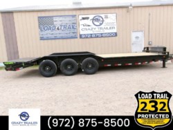 New 2024 Load Trail CH 102x24 Triple Axle Equipment Trailer 21K GVWR available in Ennis, Texas