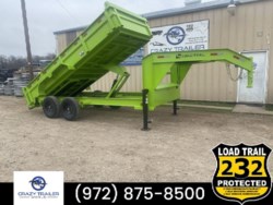 New 2024 Load Trail DG 83x16 Gooseneck Dump Trailer 14K GVWR available in Ennis, Texas