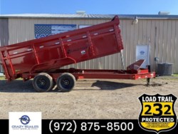 New 2024 Load Trail DL 83X16  High Side Dump Trailer 14K  GVWR 7 GA Floor available in Ennis, Texas