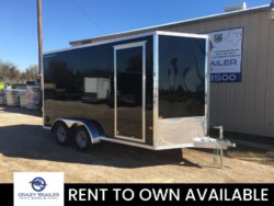 New 2024 Stealth 7.4X14 Extra Tall All Aluminum Enclosed Trailer available in Ennis, Texas
