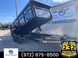 New 2024 Load Trail DL 83X16x4 Heavy Duty High Side Dump Trailer 14K GVWR available in Ennis, Texas