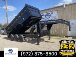 New 2024 Load Trail DG 83x16 Tri Axle GN High Side Dump 21K LB 7 GA Floor available in Ennis, Texas