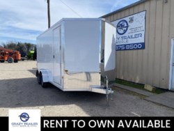 New 2024 Stealth 7.4X16 Extra Tall All Aluminum Enclosed Trailer available in Ennis, Texas
