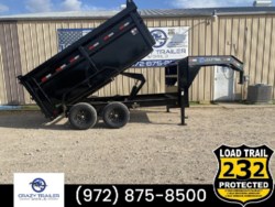 New 2024 Load Trail DG 83x12 High Side Gooseneck Dump Trailer 14K GVWR available in Ennis, Texas