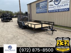 New 2024 Load Trail UE 83X16 Tandem Axle Utility Trailer 7K GVWR available in Ennis, Texas