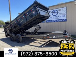 New 2024 Load Trail DL 83X16x3 Heavy Duty High Side Dump Trailer 14K GVWR available in Ennis, Texas