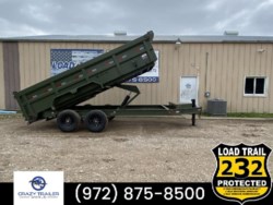 New 2024 Load Trail DL 83X16x3 Heavy Duty High Side Dump Trailer 14K GVWR available in Ennis, Texas