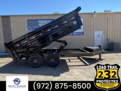 New 2024 Load Trail DL 83X14x3 Heavy Duty High Side Dump Trailer 14K GVWR available in Ennis, Texas