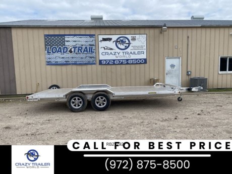 &lt;p&gt;&lt;span style=&quot;color: rgb(0, 0, 0);&quot;&gt;stock # 274623&lt;/span&gt;&lt;/p&gt;
&lt;p&gt;&lt;span style=&quot;color: rgb(0, 0, 0);&quot;&gt;This trailer is for sale at Crazy Trailer World in Ennis Texas. We offer Rent To Own Financing and also offer traditional financing.&lt;/span&gt;&lt;/p&gt;
&lt;p&gt;&lt;span style=&quot;color: rgb(0, 0, 0);&quot;&gt;New Aluma WB18H-TA-EL&lt;/span&gt;&lt;/p&gt;
&lt;p&gt;&lt;span style=&quot;color: rgb(0, 0, 0);&quot;&gt;&amp;bull; Upgraded (2) 5200# Rubber torsion axles - Easy lube hubs&lt;/span&gt;&lt;br&gt;&lt;span style=&quot;color: rgb(0, 0, 0);&quot;&gt;&amp;bull; Electric brakes, breakaway kit&lt;/span&gt;&lt;br&gt;&lt;span style=&quot;color: rgb(0, 0, 0);&quot;&gt;&amp;bull; Radial tires&amp;nbsp;&lt;/span&gt;&lt;br&gt;&lt;span style=&quot;color: rgb(0, 0, 0);&quot;&gt;&amp;bull; Aluminum wheels,&amp;nbsp;&lt;/span&gt;&lt;br&gt;&lt;span style=&quot;color: rgb(0, 0, 0);&quot;&gt;&amp;bull; Drive-over aluminum fenders&lt;/span&gt;&lt;br&gt;&lt;span style=&quot;color: rgb(0, 0, 0);&quot;&gt;&amp;bull; Extruded aluminum floor&lt;/span&gt;&lt;br&gt;&lt;span style=&quot;color: rgb(0, 0, 0);&quot;&gt;&amp;bull; Front retaining rail&lt;/span&gt;&lt;br&gt;&lt;span style=&quot;color: rgb(0, 0, 0);&quot;&gt;&amp;bull; A-Framed aluminum tongue with 2-5/16&quot; coupler&lt;/span&gt;&lt;br&gt;&lt;span style=&quot;color: rgb(0, 0, 0);&quot;&gt;&amp;bull; (2) 7&#39; Aluminum ramps with storage underneath&lt;/span&gt;&lt;br&gt;&lt;span style=&quot;color: rgb(0, 0, 0);&quot;&gt;&amp;bull; Rub rail welded to stake pockets on sides&lt;/span&gt;&lt;br&gt;&lt;span style=&quot;color: rgb(0, 0, 0);&quot;&gt;&amp;bull; 4) Recessed tie rings, SS #5000&lt;/span&gt;&lt;br&gt;&lt;span style=&quot;color: rgb(0, 0, 0);&quot;&gt;&amp;bull; 2) Fold-down rear stabilizer jacks&lt;/span&gt;&lt;br&gt;&lt;span style=&quot;color: rgb(0, 0, 0);&quot;&gt;&amp;bull; Swivel tongue jack,&amp;nbsp;&lt;/span&gt;&lt;br&gt;&lt;span style=&quot;color: rgb(0, 0, 0);&quot;&gt;&amp;bull; LED Lighting package, safety chains&lt;/span&gt;&lt;br&gt;&lt;span style=&quot;color: rgb(0, 0, 0);&quot;&gt;&amp;bull; 2 Front Load Lights&lt;/span&gt;&lt;br&gt;&lt;span style=&quot;color: rgb(0, 0, 0);&quot;&gt;&amp;bull; Overall width = 101.5&quot;&lt;/span&gt;&lt;br&gt;&lt;span style=&quot;color: rgb(0, 0, 0);&quot;&gt;&amp;bull; Overal length =278.5&quot;&lt;/span&gt;&lt;/p&gt;
&lt;p&gt;&lt;span style=&quot;color: rgb(0, 0, 0);&quot;&gt;5 Year Warranty&lt;/span&gt;&lt;/p&gt;
&lt;p class=&quot;MsoNormal&quot; style=&quot;mso-margin-top-alt: auto; mso-margin-bottom-alt: auto; line-height: normal;&quot;&gt;&lt;span style=&quot;font-family: Arial, sans-serif; color: rgb(0, 0, 0);&quot;&gt;Please contact Crazy Trailer World to verify this trailer is still available.&lt;/span&gt;&lt;/p&gt;
&lt;p class=&quot;MsoNormal&quot; style=&quot;mso-margin-top-alt: auto; mso-margin-bottom-alt: auto; line-height: normal;&quot;&gt;&lt;span style=&quot;font-family: Arial, sans-serif; color: rgb(0, 0, 0);&quot;&gt;All prices are subject to Tax, Title, Plates &amp;amp; Doc Fees. All Trailers are discounted for Cash or Finance Price! We charge a convenience fee on credit card purchases.&amp;nbsp;Crazy Trailer World Ennis&amp;nbsp;is located near Midlothian&amp;nbsp;Texas, Kaufman Texas, Dallas Texas, Waco Texas, Palmer Texas, Ferris Texas, Dallas Metro Texas,&amp;nbsp;Waxahachie&amp;nbsp;Texas and&amp;nbsp;Corsicana, Texas.&lt;/span&gt;&lt;/p&gt;
&lt;p class=&quot;MsoNormal&quot; style=&quot;mso-margin-top-alt: auto; mso-margin-bottom-alt: auto; line-height: normal;&quot;&gt;&lt;span style=&quot;color: rgb(0, 0, 0);&quot;&gt;&lt;span style=&quot;font-family: Arial, sans-serif;&quot;&gt;Come see Crazy Trailer World for the best deal on Dump Trailers, Equipment Trailers, Flatbed Trailers,&amp;nbsp;Skidloader&amp;nbsp;Trailers,&amp;nbsp;Tiltbed&amp;nbsp;Trailer, Bobcat Trailer, Farm Trailer, Trash Trailer, Cleanup Trailer, Hotshot Trailer,&amp;nbsp;Gooseneck&amp;nbsp;Trailer,&amp;nbsp;Trailor, Load Trail Trailers for sale, Utility Trailer,&amp;nbsp;ATV&amp;nbsp;Trailer,&amp;nbsp;UTV&amp;nbsp;Trailer, Side X Side Trailer,&amp;nbsp;SXS&amp;nbsp;Trailer, Mower Trailer, Truck&lt;/span&gt;&lt;span style=&quot;font-family: &#39;Arial&#39;,sans-serif; mso-fareast-font-family: &#39;Times New Roman&#39;; mso-font-kerning: 0pt; mso-ligatures: none;&quot;&gt;&amp;nbsp;Beds, Truck Flatbeds, Tank Trailers, Hydraulic Dovetail Trailers, MAX Ramp Trailer, Ramp Trailer,&amp;nbsp;Deckover&amp;nbsp;Trailer,&amp;nbsp;Pintle&amp;nbsp;Trailer, Construction Trailer, Cargo Trailer, Contractor Trailer, Jeep Trailers, Buggy Hauler Trailers, Scissor Lift Trailers, Used Trailer, Car Hauler, Car Trailers, Motorcycle Trailers, Lawncare&amp;nbsp;Trailers, Landscape Trailers, Low Pro Trailers, Backhoe Trailers, Golf Cart Trailers, Side Load Trailers, Tall Sided Dump Trailer for sale, 3&#39; Tall Side Dump Trailer, 4&#39; tall side dump trailer,&amp;nbsp;gooseneck&amp;nbsp;dump trailer, fold down side dump trailers.&amp;nbsp;Crazy Trailer World is also an&amp;nbsp;Aluma&amp;nbsp;Aluminum Trailer Dealer. We have Aluminum Trailers for sale in Texas.&lt;/span&gt;&lt;/span&gt;&lt;/p&gt;
&lt;p class=&quot;MsoNormal&quot; style=&quot;mso-margin-top-alt: auto; mso-margin-bottom-alt: auto; line-height: normal;&quot;&gt;&lt;span style=&quot;font-family: Arial, sans-serif; color: rgb(0, 0, 0);&quot;&gt;Don&amp;rsquo;t forget to keep your trailer maintained and taken care of, and remember Crazy Trailer World&amp;rsquo;s Parts and Service Department offers everything from welding and winch installs to rewiring and axle service.&lt;/span&gt;&lt;/p&gt;
&lt;p class=&quot;MsoNormal&quot; style=&quot;mso-margin-top-alt: auto; mso-margin-bottom-alt: auto; line-height: normal;&quot;&gt;&lt;span style=&quot;font-size: 8pt; font-family: Arial, sans-serif; color: rgb(0, 0, 0);&quot;&gt;Crazy Trailer World&amp;nbsp;is not responsible for any Typos, Errors or misprints.&lt;/span&gt;&lt;/p&gt;
&lt;p class=&quot;MsoNormal&quot; style=&quot;mso-margin-top-alt: auto; mso-margin-bottom-alt: auto; line-height: normal;&quot;&gt;&lt;span style=&quot;font-size: 8pt; font-family: Arial, sans-serif; color: rgb(0, 0, 0);&quot;&gt;Follow Crazy Trailer World on social media:&lt;br&gt;Facebook&amp;nbsp;Instagram&amp;nbsp;YouTube&amp;nbsp;TikTok&lt;/span&gt;&lt;/p&gt;