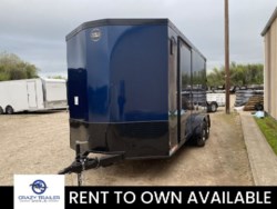 New 2024 Wells Cargo 7X16 Enclosed Cargo Trailer Black Out UTV Package available in Ennis, Texas