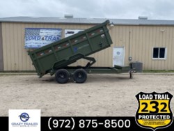 New 2024 Load Trail DL 83X14x4 Heavy Duty High Side Dump Trailer 14K GVWR available in Ennis, Texas