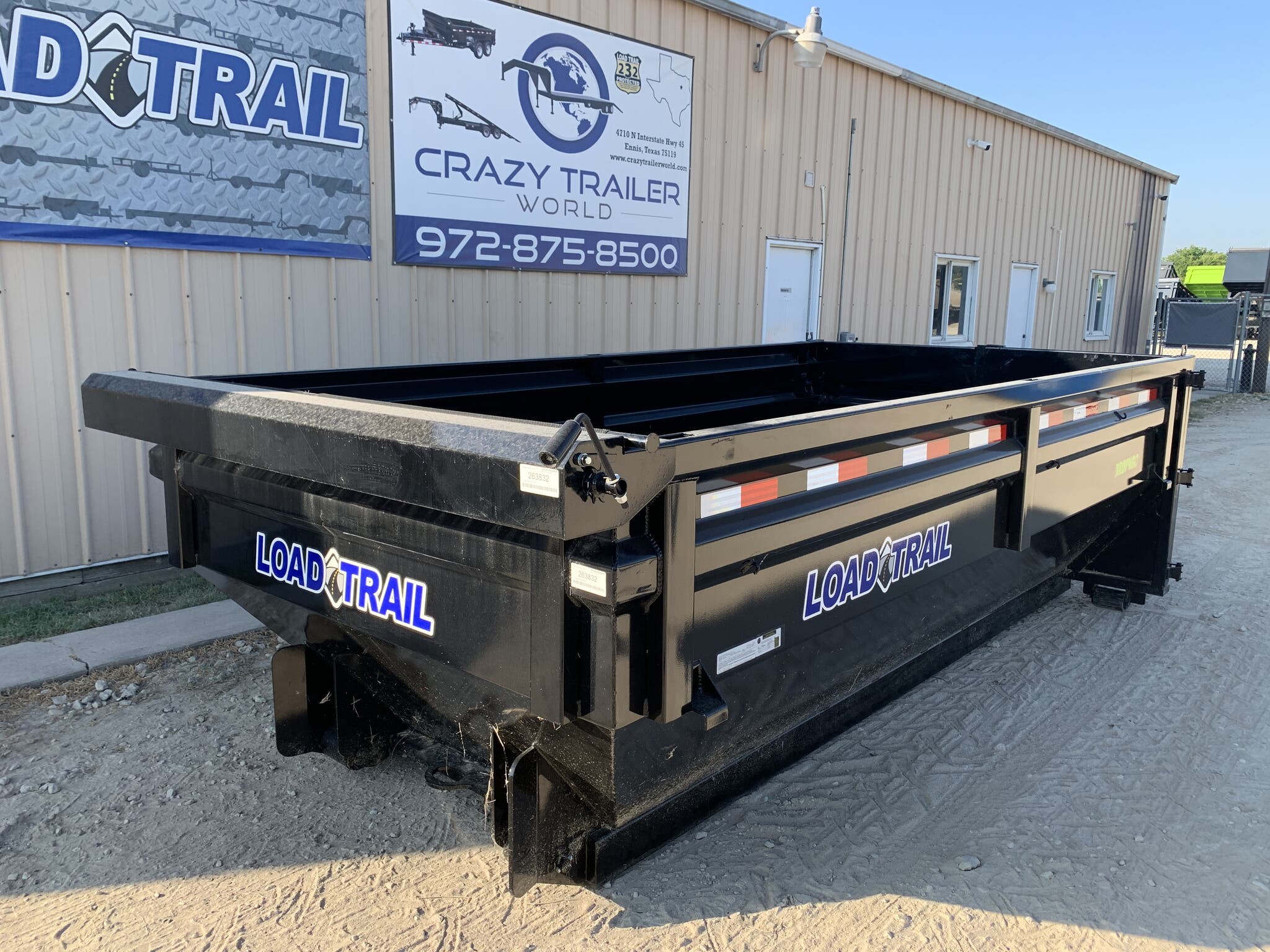 2024 Load Trail GM 83x14 DropNGo Roll off Dump Box
