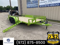 New 2024 Load Trail UE 83x14 Tandem Axle Utility Trailer 7K GVWR available in Ennis, Texas