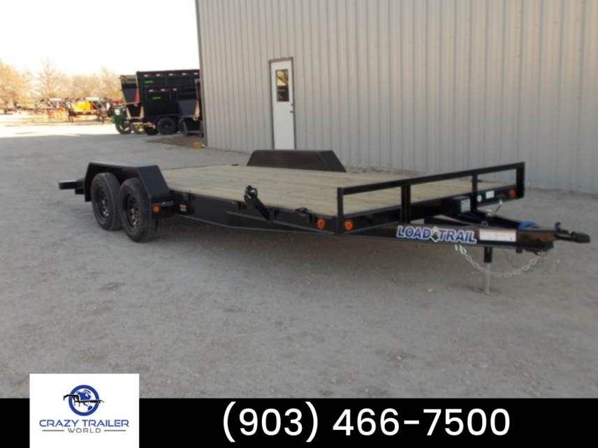 New 2023 Load Trail 83X18 Flatbed Car Hauler Trailer 7K LB GVWR available in Greenville, Texas