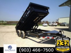 New 2023 Load Trail 83X14 Low Pro Dump Trailer 14K LB GVWR available in Greenville, Texas