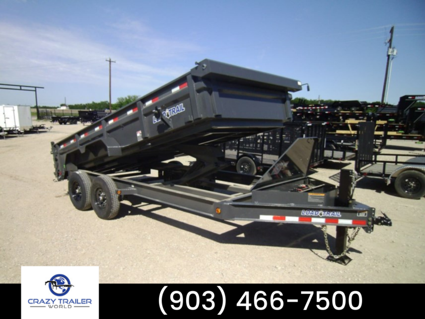 New 2023 Load Trail 83X16 Telescopic Dump Trailer 7GA Floor 14K available in Greenville, Texas