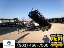 New 2023 Load Trail DL 83X14 Telescopic Dump Trailer 14K LB GVWR available in Greenville, Texas