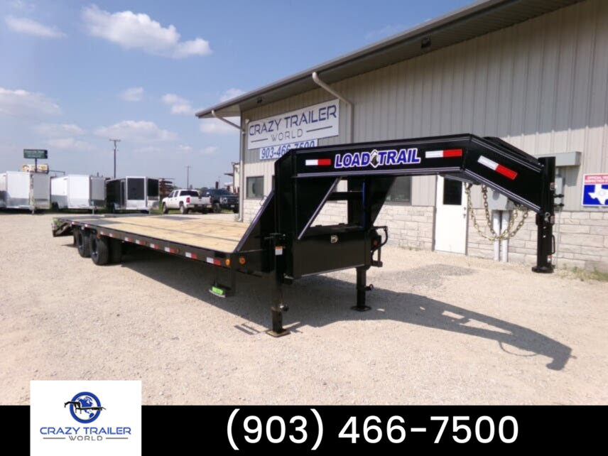 New 2024 Load Trail 102X32  Gooseneck Deckover Flatbed Trailer 24K available in Greenville, Texas