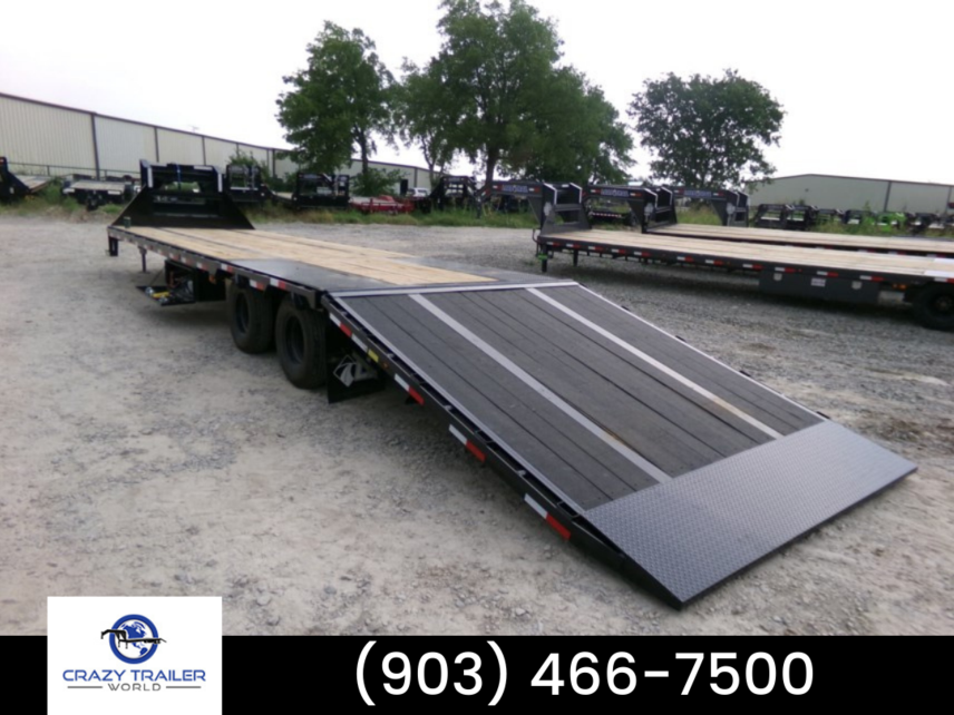 New 2024 Load Trail 102X36 Flatbed Hydro Dove Gooseneck Trailer 24K available in Greenville, Texas