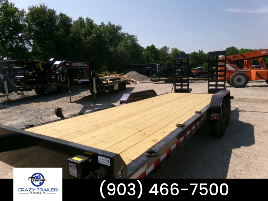 New 2024 Load Trail 83X22 Flatbed Equipment Trailer 14000 LB GVWR available in Greenville, Texas