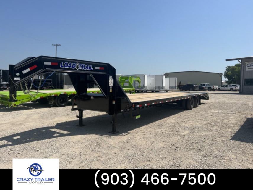 New 2024 Load Trail 102X36 Flatbed Gooseneck Deckover Trailer 24K LB available in Greenville, Texas