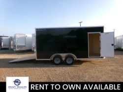 New 2023 Stealth 7X16 Extra Tall All Aluminum Enclosed Trailer available in Greenville, Texas
