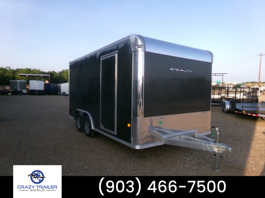 New 2023 Stealth 8.5X16 All Aluminum Enclosed Cargo Trailer available in Greenville, Texas