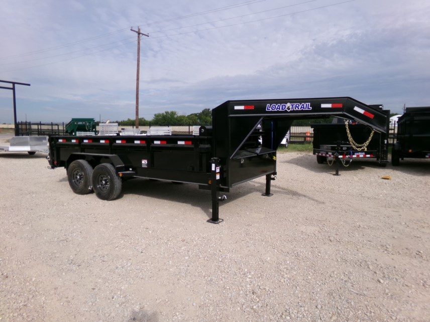 New 2024 Load Trail 83X16 Gooseneck Low Pro Dump Trailer 14K GVWR available in Greenville, Texas