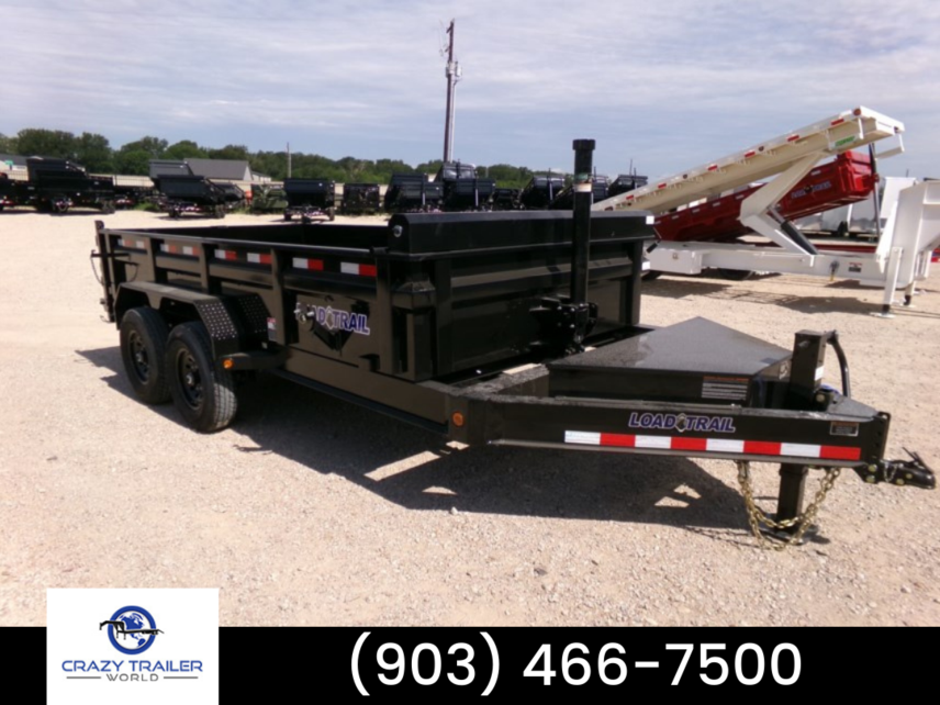 New 2024 Load Trail 83X14 7GA Floor Telescopic Dump Trailer 14K available in Greenville, Texas