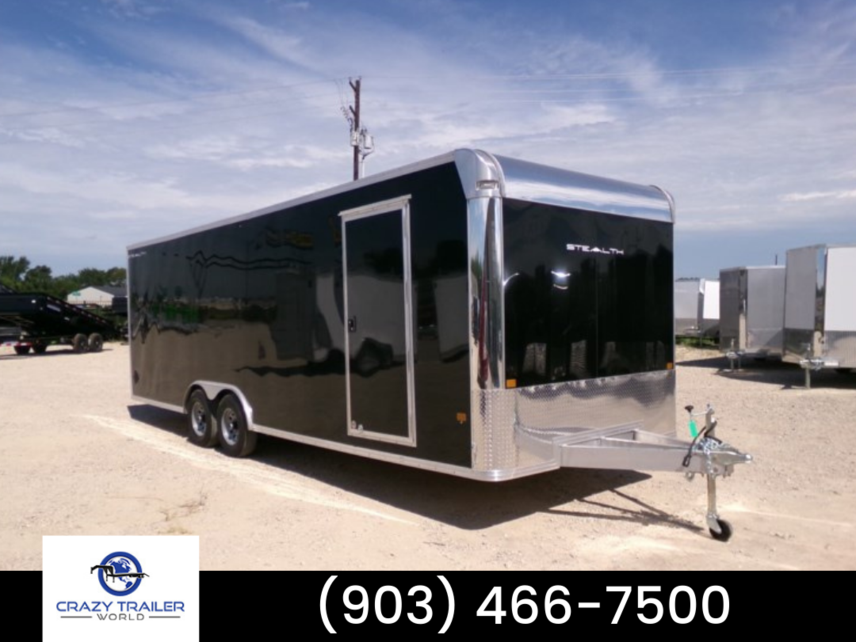 New 2023 Stealth 8.5X24 Aluminum Enclosed Cargo Trailer 9.9K GVWR available in Greenville, Texas