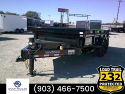 New 2024 Load Trail DL 83X16 Heavy Duty Dump Trailer 14K GVWR available in Greenville, Texas