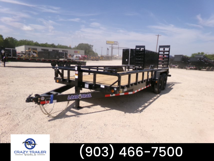 New 2024 Load Trail 83X20 Equipment Flatbed PipeTop Trailer 14K available in Greenville, Texas