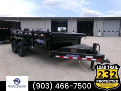 New 2024 Load Trail DL 83X14 Heavy Duty Dump Trailer 14K GVWR available in Greenville, Texas