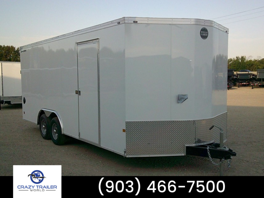 New 2024 Wells Cargo 8.5X20 Extra Tall Enclosed Cargo Trailer available in Greenville, Texas