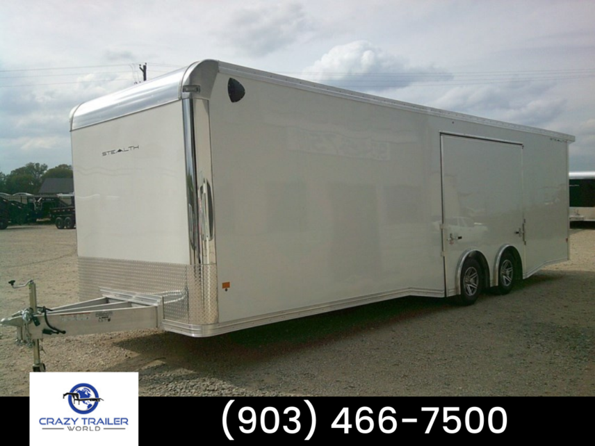 New 2024 Stealth 8.5X28 Enclosed Aluminum Car Hauler Trailer available in Greenville, Texas