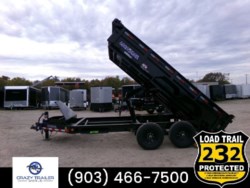New 2024 Load Trail DL 83X14 Heavy Duty 7GA Dump Trailer 14K LB available in Greenville, Texas