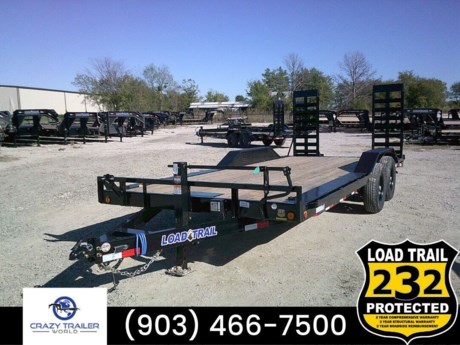&lt;ul&gt;
&lt;li&gt;
&lt;p&gt;&lt;strong&gt;Stock #:&lt;/strong&gt; 306158&lt;/p&gt;
&lt;p&gt;This trailer is for sale at Crazy Trailer World in Greenville Texas. We offer Rent To Own Financing and also offer traditional financing.&amp;nbsp;&lt;/p&gt;
&lt;/li&gt;
&lt;li&gt;102&quot; x 20&#39; Tandem Axle Equipment Trailer&lt;/li&gt;
&lt;li&gt;ST235/80 R16 LRE 10 Ply.&lt;/li&gt;
&lt;li&gt;6&quot; Channel Frame&amp;nbsp;&lt;/li&gt;
&lt;li&gt;Coupler 2-5/16&quot; Adjustable (4 HOLE)&amp;nbsp;&lt;/li&gt;
&lt;li&gt;Treated Wood Floor w/2&#39; Dove Tail&amp;nbsp;&lt;/li&gt;
&lt;li&gt;2 - 7,000 Lb Dexter Spring Axles ( Electric FSA Brakes on both axles)&amp;nbsp;&lt;/li&gt;
&lt;li&gt;Drive-Over Fenders 9&quot; (weld-on)&amp;nbsp;&lt;/li&gt;
&lt;li&gt;Fold Up Ramps 5&#39; x 24&quot; x 4&quot;&amp;nbsp;&lt;/li&gt;
&lt;li&gt;16&quot; Cross-Members&amp;nbsp;&lt;/li&gt;
&lt;li&gt;Jack Spring Loaded Drop Leg 1-10K&amp;nbsp;&lt;/li&gt;
&lt;li&gt;Lights LED (w/Cold Weather Harness)&amp;nbsp;&lt;/li&gt;
&lt;li&gt;4 - D-Rings 3&quot; Weld On&amp;nbsp;&lt;/li&gt;
&lt;li&gt;2&quot; - Rub Rail&amp;nbsp;&lt;/li&gt;
&lt;li&gt;Road Service Program&amp;nbsp;&lt;/li&gt;
&lt;li&gt;Spare Tire Mount&amp;nbsp;&lt;/li&gt;
&lt;li&gt;Winch Plate (8&quot; Channel)&amp;nbsp;&lt;/li&gt;
&lt;li&gt;Black (w/Primer)&amp;nbsp;&lt;/li&gt;
&lt;li&gt;CH0220072&lt;/li&gt;
&lt;li&gt;
&lt;div&gt;Please contact us to verify that this trailer is still available. All prices are subject to Tax, Title, Plates &amp;amp; Doc Fees.&amp;nbsp;&amp;nbsp;All Trailers are discounted for Cash or Finance Price ! We charge a convenience fee on credit card purchases. Crazy Trailer World Of &lt;span class=&quot;gmail-nanospell-typo&quot;&gt;Greenville&lt;/span&gt;&amp;nbsp;Texas is located near Dallas Texas,&amp;nbsp;&lt;span class=&quot;gmail-nanospell-typo&quot;&gt;Mckinney&lt;/span&gt;&amp;nbsp;Texas,&amp;nbsp;&lt;span class=&quot;gmail-nanospell-typo&quot;&gt;Royse&lt;/span&gt;&amp;nbsp;City Texas, Plano Texas, Garland Texas,&amp;nbsp;&lt;span class=&quot;gmail-nanospell-typo&quot;&gt;Farmersville&lt;/span&gt;&amp;nbsp;Texas, Terrell Texas,&amp;nbsp;&lt;span class=&quot;gmail-nanospell-typo&quot;&gt;Sulpher&lt;/span&gt;&amp;nbsp;Springs Texas, Paris Texas and Mt Pleasant Texas. Come see us for the best deal on Dump Trailers, Equipment Trailers, Flatbed Trailers,&amp;nbsp;&lt;span class=&quot;gmail-nanospell-typo&quot;&gt;Skidloader&lt;/span&gt;&amp;nbsp;Trailers,&amp;nbsp;&lt;span class=&quot;gmail-nanospell-typo&quot;&gt;Tiltbed&lt;/span&gt;&amp;nbsp;Trailer, Bobcat Trailer, Farm Trailer, Trash Trailer, Cleanup Trailer, Hotshot Trailer,&amp;nbsp;&lt;span class=&quot;gmail-nanospell-typo&quot;&gt;Gooseneck&lt;/span&gt;&amp;nbsp;Trailer,&amp;nbsp;&lt;span class=&quot;gmail-nanospell-typo&quot;&gt;Trailor&lt;/span&gt;, Load Trail Trailers for sale, Utility Trailer,&amp;nbsp;&lt;span class=&quot;gmail-nanospell-typo&quot;&gt;ATV&lt;/span&gt;&amp;nbsp;Trailer,&amp;nbsp;&lt;span class=&quot;gmail-nanospell-typo&quot;&gt;UTV&lt;/span&gt;&amp;nbsp;Trailer, Side X Side Trailer,&amp;nbsp;&lt;span class=&quot;gmail-nanospell-typo&quot;&gt;SXS&lt;/span&gt;&amp;nbsp;Trailer, Mower Trailer, Truck Beds, Truck Flatbeds, Tank Trailers, Hydraulic Dovetail Trailers, MAX Ramp Trailer, Ramp Trailer,&amp;nbsp;&lt;span class=&quot;gmail-nanospell-typo&quot;&gt;Deckover&lt;/span&gt;&amp;nbsp;Trailer,&amp;nbsp;&lt;span class=&quot;gmail-nanospell-typo&quot;&gt;Pintle&lt;/span&gt;&amp;nbsp;Trailer, Construction Trailer, Contractor Trailer, Jeep Trailers, Buggy Hauler Trailers, Scissor Lift Trailers, Used Trailer, Car Hauler, Car Trailers,&amp;nbsp;&lt;span class=&quot;gmail-nanospell-typo&quot;&gt;Lawncare&lt;/span&gt;&amp;nbsp;Trailers, Landscape Trailers, Low Pro Trailers, Backhoe Trailers, Golf Cart Trailers, Side Load Trailers, Tall Sided Dump Trailer for sale, 3&#39; Tall Side Dump Trailer, 4&#39; tall side dump trailer,&amp;nbsp;&lt;span class=&quot;gmail-nanospell-typo&quot;&gt;gooseneck&lt;/span&gt;&amp;nbsp;dump trailer, fold down side dump trailer.&amp;nbsp;&amp;nbsp;We are also a dealer for&amp;nbsp;Aluminum Trailers and have lots of Aluminum Trailers for sale in Texas. We stock and have for sale steel and Aluminum Enclosed Cargo Trailers.&amp;nbsp;We try to have the best deal on Load Trail Trailers for sale in Texas.&amp;nbsp;&lt;/div&gt;
&lt;div&gt;&amp;nbsp;&lt;/div&gt;
&lt;div&gt;Crazy Trailer World is not responsible for any Typos, Errors or misprints.&lt;/div&gt;
&lt;/li&gt;
&lt;/ul&gt;