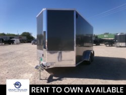 New 2023 Stealth 7X14 Extra Tall All Aluminum Enclosed Cargo Traile available in Greenville, Texas