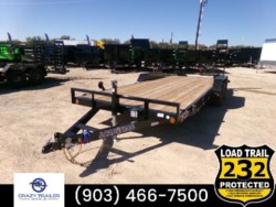 New 2024 Load Trail CH 83X20 Flatbed Equipment Trailer 9990 GVWR available in Greenville, Texas