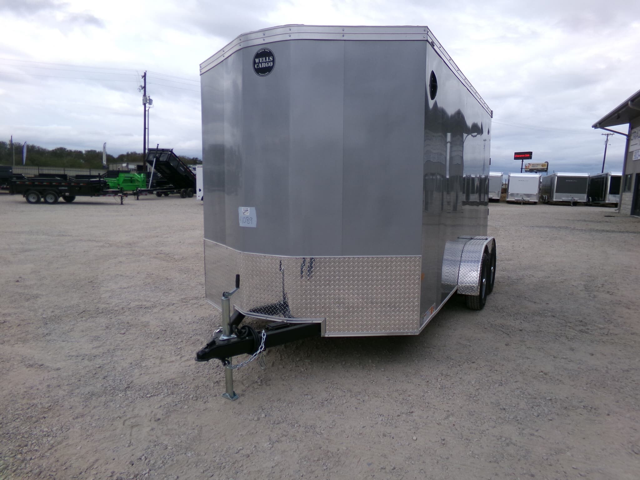 2024 WELLS CARGO ROAD FORCE 7X14 EXTRA TALL ENCLOSED CARGO TRAILER