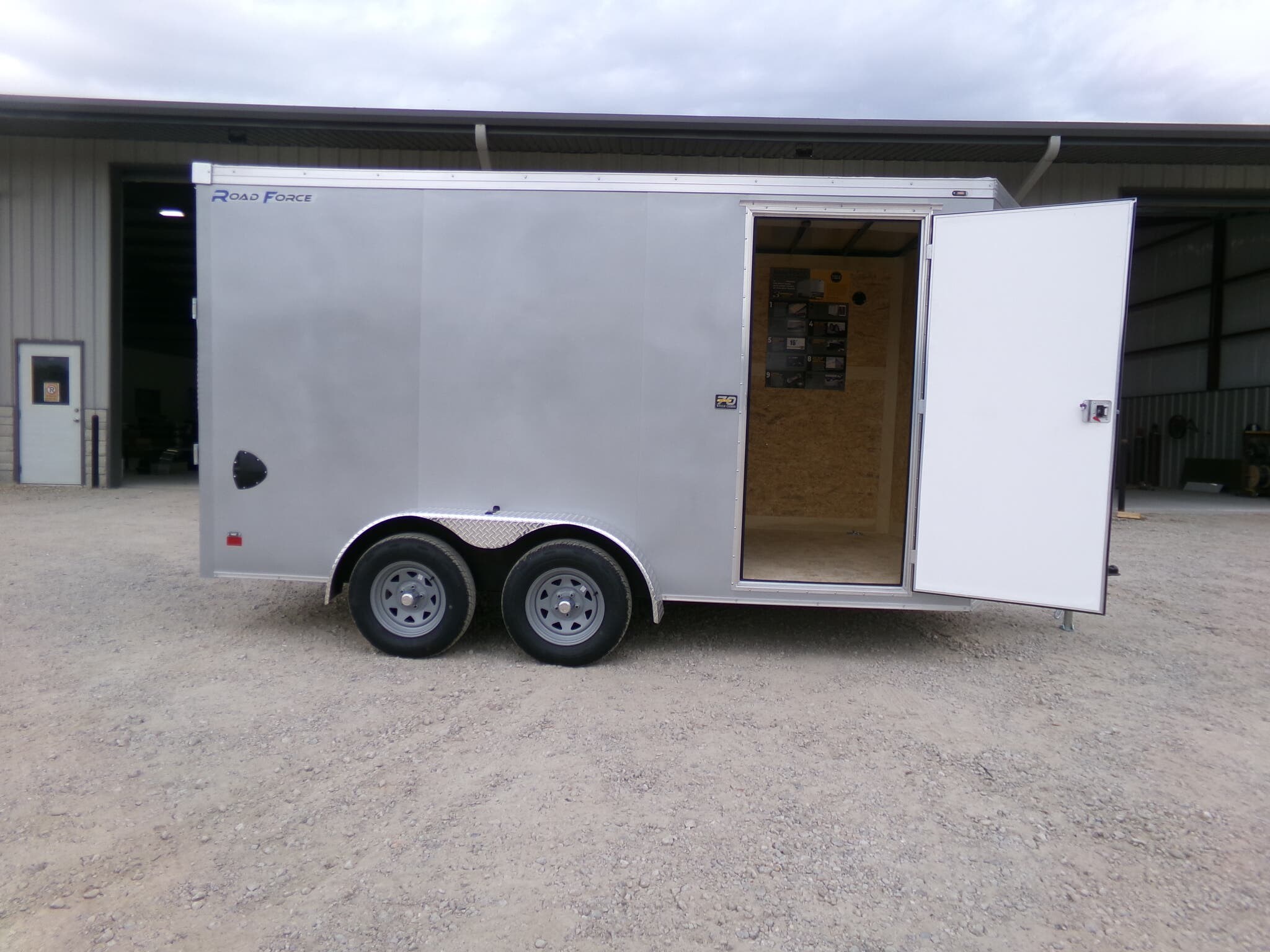 2024 WELLS CARGO ROAD FORCE 7X14 EXTRA TALL ENCLOSED CARGO TRAILER