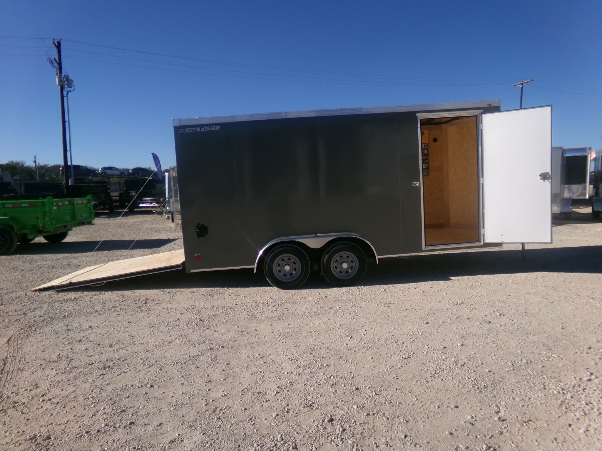 NEW 2024 WELLS CARGO 7X16 ROAD FORCE EXTRA TALL ENCLOSED CARGO TRAILER

