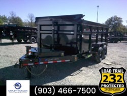 New 2024 Load Trail DL 83X14 High Side Dump Trailer 14K GVWR available in Greenville, Texas