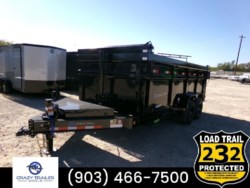 New 2024 Load Trail DL 83X16 High Side Dump Trailer 14K  GVWR available in Greenville, Texas