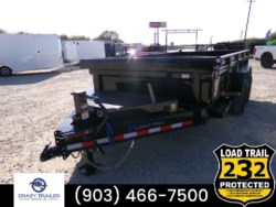 New 2024 Load Trail DL 83X14 Dump Trailer 14K GVWR 7GA Floor available in Greenville, Texas